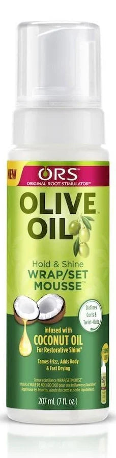 ORS Olive Oil Wrap Set Mousse with Coconut 7oz (Old Packaging)